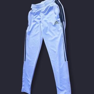 Four-Pack of Men's Adidas Pants – Black, White, Blue & Red